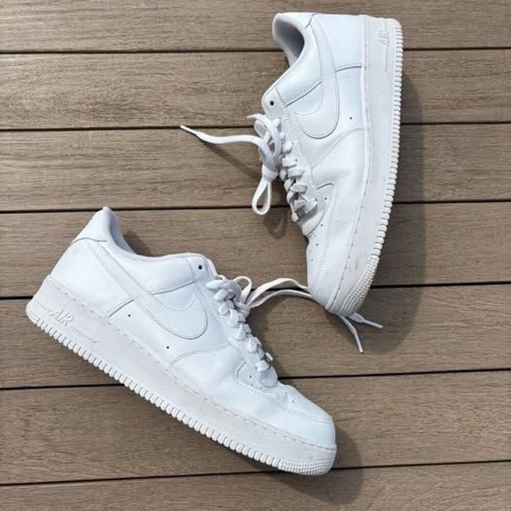 Nike Air Force 1 07 Triple White Mens 13 CW2288-111